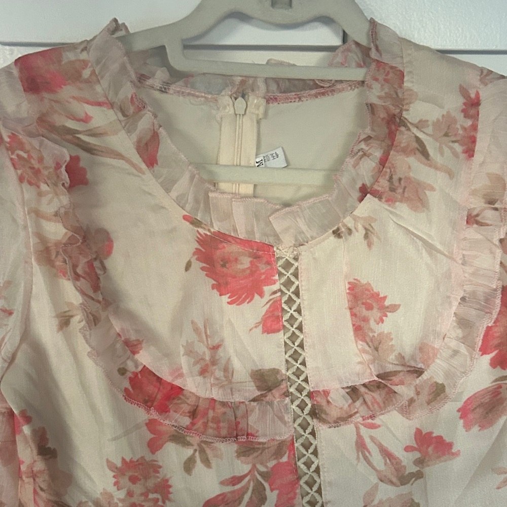 Floral Ruffle Dress - Picture 2 of 2